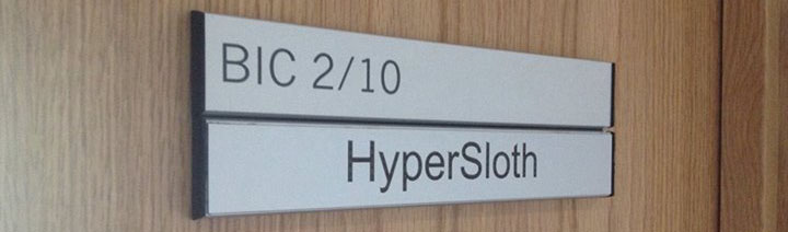 HyperSlothsDoorSign